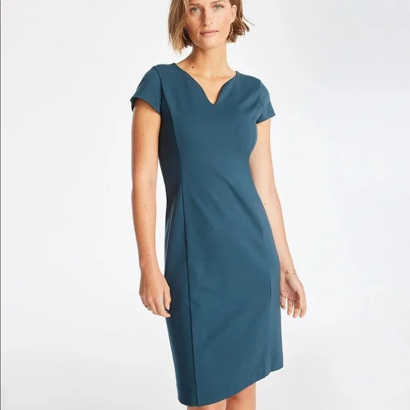 Ann Taylor | Dresses | Ann Taylor Notched Ponte Knit Dress Emerald Sea 8p Nwt | Poshmark Ann Taylor | Dresses | Ann Taylor Notched Ponte Knit Dress Emerald Sea 8p Nwt | Poshmark